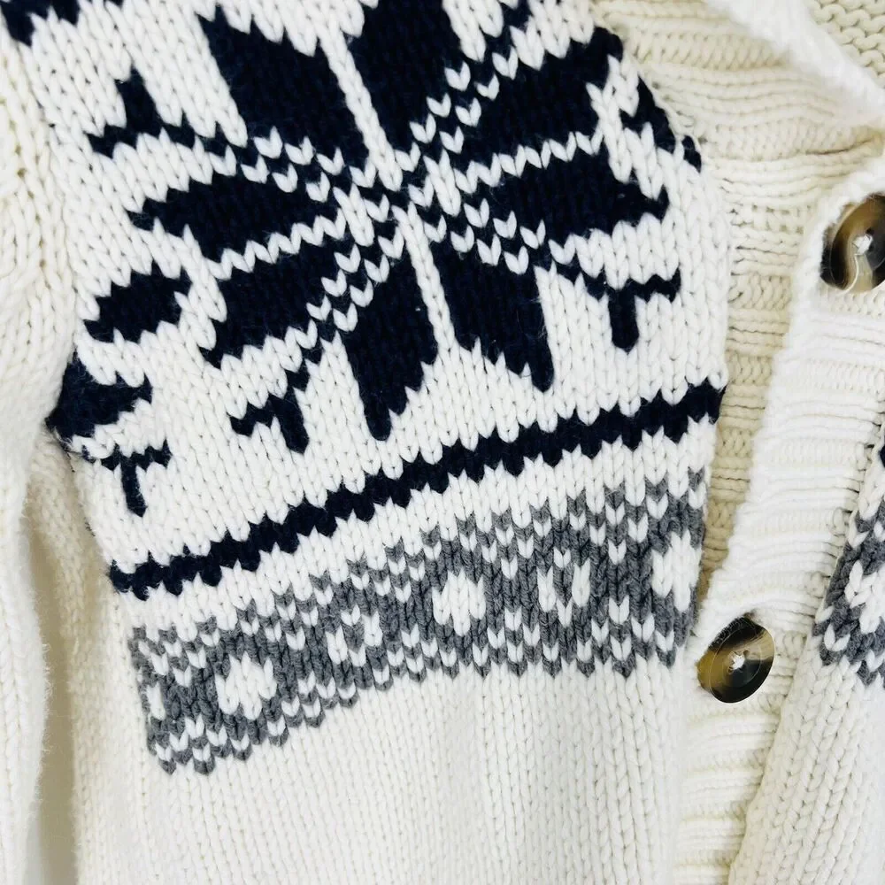 Gymboree Fair Isle Cardigan Sweater Unisex Size Small (5-6)
